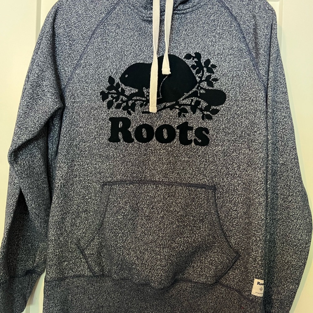 Roots Blue Sweatshirt Hoodie